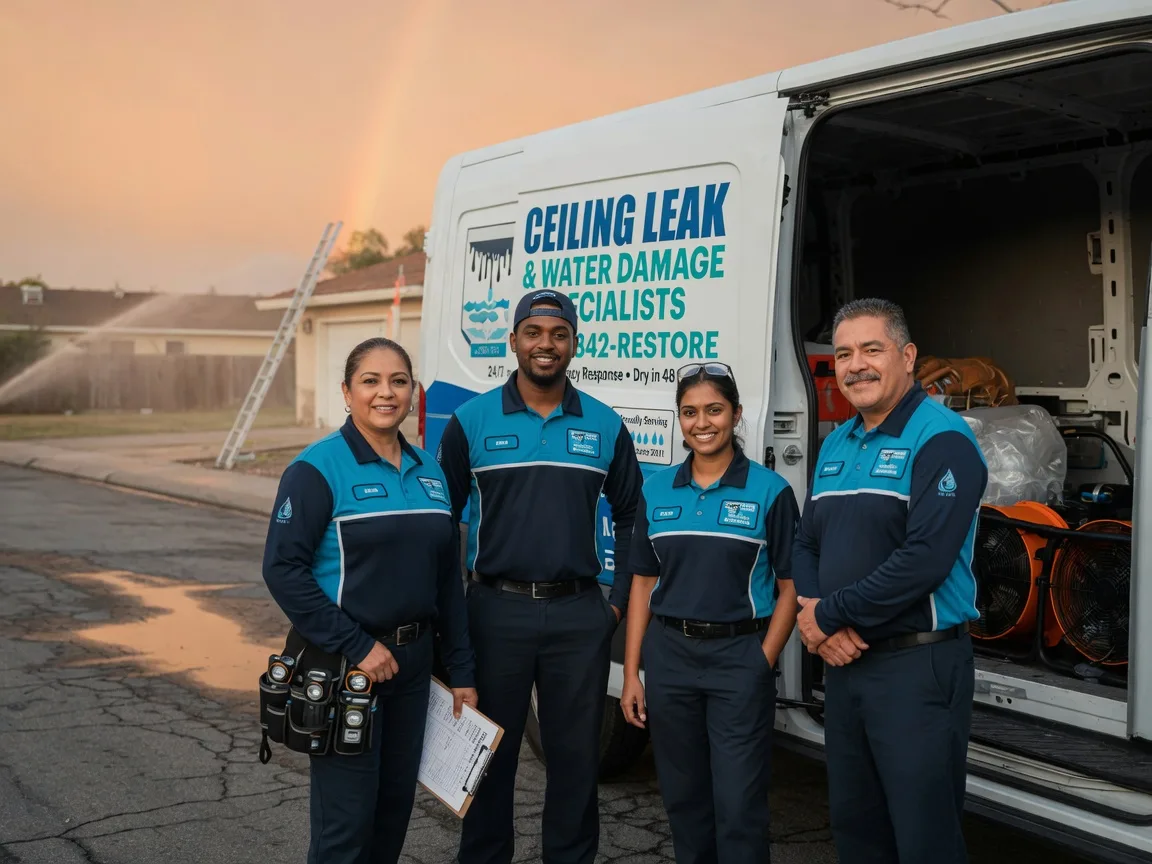 Ceiling Leak Cleanup company in Granville, VT