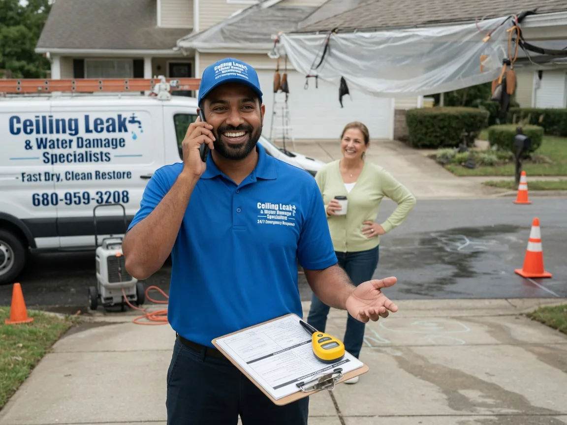 Ceiling Leak Cleanup Granville, VT FAQs